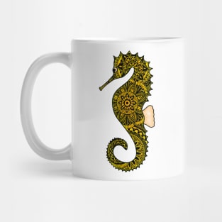 Seahorse (yellow) Mug